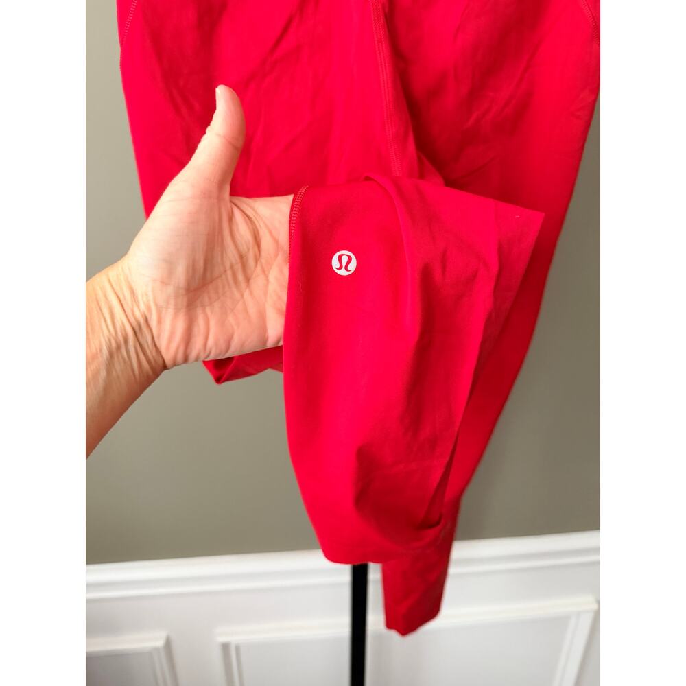 Lululemon Base Pace High-Rise Tight 25”Size 6 Dark Red - Picture 4 of 6